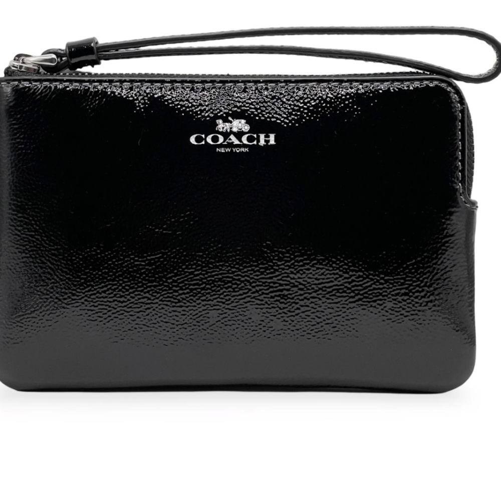 Coach Black Wristlet